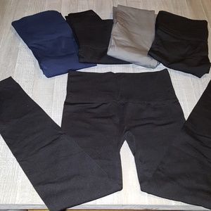 5-pack Fleece-Lined Leggings bundle - 2X/3X